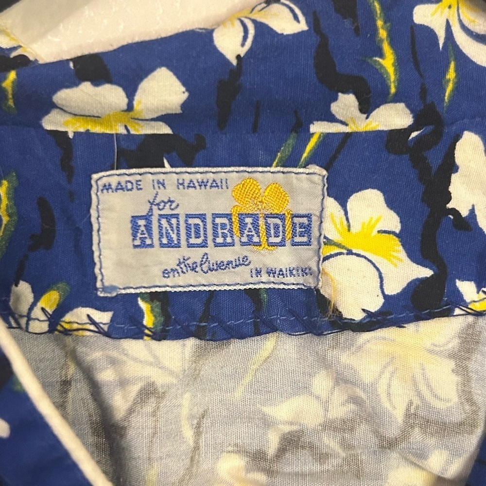 Andrade Vintage Floral Cardigan Shirt - Picture 3 of 4